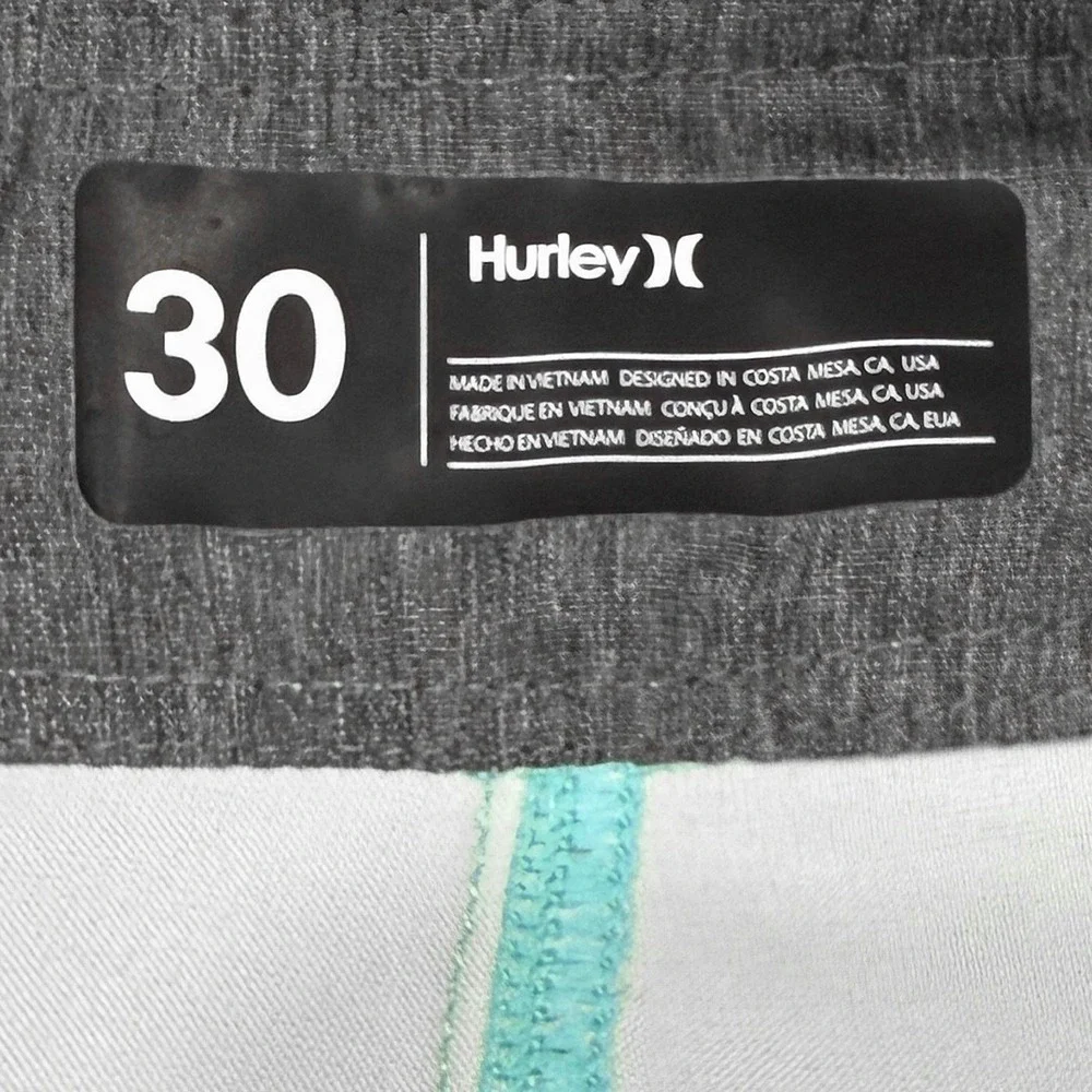 Hurley Weekender Board Shorts - NWT Mens Size‎ 30 Teal / Multi - #49581-K5